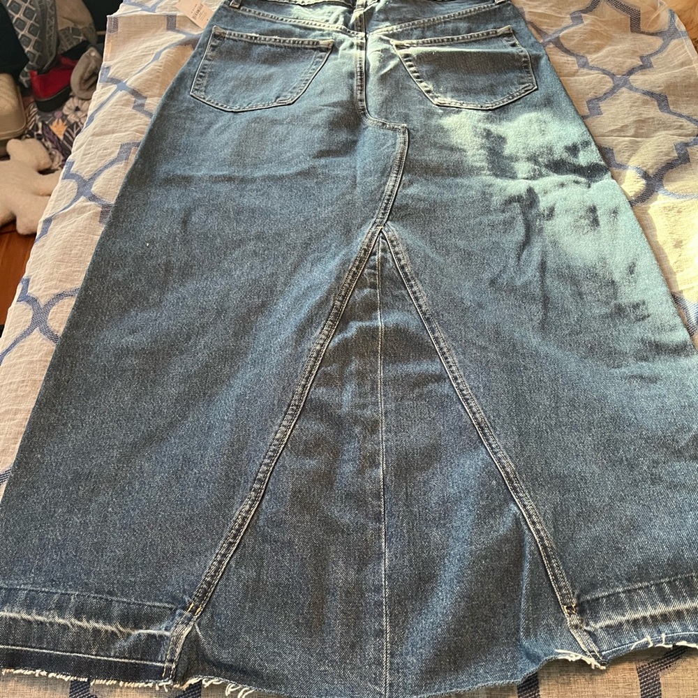 Maxi Denim Skirt